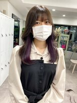 ムク 横浜店(muku)&nbsp;ミルクティーベージュダブルカラーケアブリーチインナーカラー