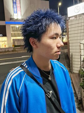 ポート 浦和(PORT) スパイキーパーマツイストスパイラルパーマメンズマッシュ