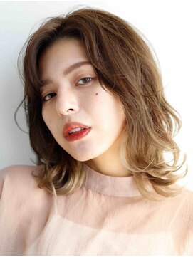 セッテ 自由が丘店(Sette) ダブルカラーグラデーションベージュ