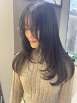 エイム(AiM)&nbsp;レイヤーカット×グレージュ