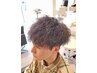 メンズカット + ツイストスパイラルパーマ ￥14630