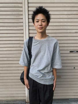 ハイセンス(HISENSE) メンズスパイキーショートベリーショートダークアッシュ【GIA】