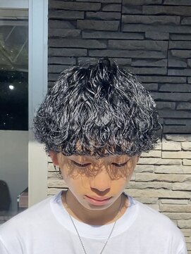 ザゴールド 宮崎(THE GOLD) マッシュウルフ【宮崎/メンズ/メンズパーマ/波巻きスパイラル】