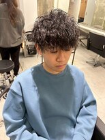 メンズサロン キング 枚方店(Men’s salon K!ng)&nbsp;波巻きツイストスパイラルパーマ/フェザーパーマ/眉毛/メンズ