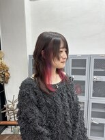 ブレス(bless)&nbsp;イヤリングカラー/ピンク／パープル