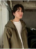 ＜yosuke＞メンズパーマ　ニュアンスパーマ &nbsp;センターパート 