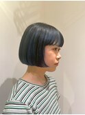 大人ショートボブ前下がりショートボブ前下がりボブひし形ボブ