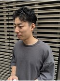 【藤岡】ラフな動きのツーブロックパーマ