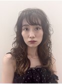 ミディアムパーマ