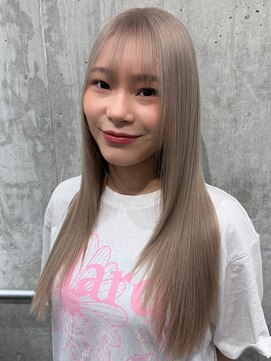 オルズ 渋谷(ALLZ) うる艶ホワイトミルクティーベージュミラートリートメント