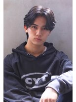 ロゼ 京橋(Rose)&nbsp;【ROSE】センターパート＿メンズカット＿フェザーパーマ