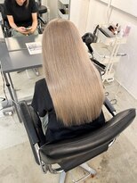 フォト 新宿三丁目(foto)&nbsp;ミニウルフチェリーブラウンブリーチなし前髪ミディアム/新宿