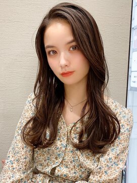 ラルユー 金山(LallYou) 暗髪でも出せるこなれ感！フェイスレイヤー×セミロング