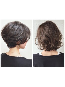 【新小岩駅/新規カット\3990】大人のショートボブ◇毛先のニュアンスやボリューム感にこだわり有☆
