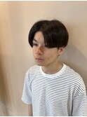 毛流れセンターパート