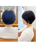 丸みショート
