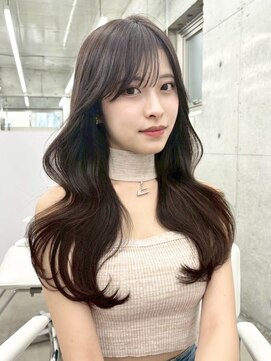 アイヴィ 表参道(IVY) ブラウンカラー ブラウン ツヤカラー 髪質改善カラー