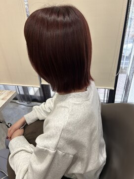 アイボリードット(ivory.) 切りっぱなしボブ