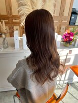 ユラギフロムユイマァル 水島店(YURAGI from YUIMARL)&nbsp;フェアリーレイヤー20代30代40代ブリーチなしブラウンカラー