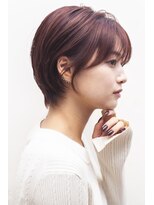 ボタニカ(Botanica)&nbsp;ピンクショートボブ2　/前髪あり