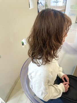 エミュ 天文館店(eMu) 【デジタルパーマ】わんちゃん風くしゅくしゅパーマ
