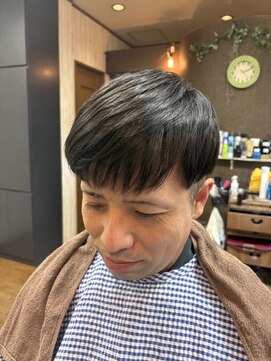 ヘアー スタジオ イワタ(hair studio iwata) 重さを残した大人マッシュスタイル!
