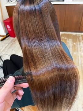 セットアップ 倉敷美和店(SET-UP) 髪質改善 ストレート イルミナカラー トリートメント 艶髪