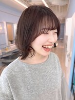 モナザスカイ 栄(MONA the SKY)&nbsp;【MONA】ミディアムボブ/ミディアムレイヤー/カプチーノカラー