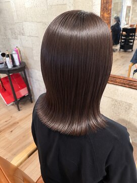 ヘアサロン アプリ(hair salon APPLI) 圧倒的艶感◎韓国風髪質改善ストレート