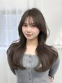 アマトウキョウスマートサロン(AMA TOKYO×Smart Salon)&nbsp;透明感ブラウン&柔らかく動きのある韓国ヘア