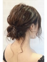 アイナ 銀座(Aina)&nbsp;【Aina銀座】大人のゆるふわパーティヘア