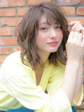 リリアン 青山(relian) 簡単コテ巻き×ミディアム