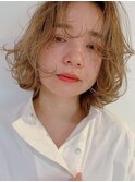 『December』レイヤー外ハネボブ×ミルクティーベージュ