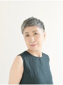 【えがお美容室】50代60代に人気☆似合わせショートバング