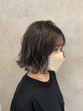 アノニム(Anonyme) グラデーションパープルグレー