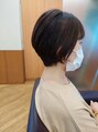 松本平太郎美容室 浦安店&nbsp;手グシでまとまるショートに、させていただきました。