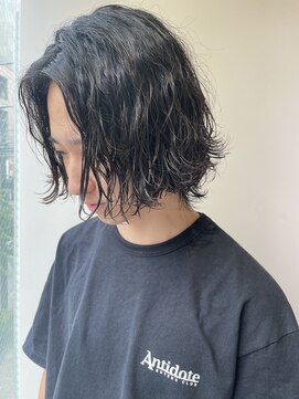 クオル 立川(QOL) 波巻きメンズロング