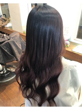 ビーヘアー(BE hair) カラー×プルエクステ80本