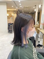 エリス ウメダ(Eliss umeda)&nbsp;イヤリングカラー×ブルーシルバー