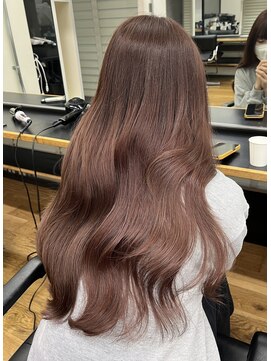 シェノン バイ アランスミシー 表参道(CHAINON by Alan smithee) pink brown color