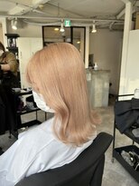 ラフ 難波店(LAFF)&nbsp;#黒髪#ボブルフ#ネビージュ#小顔#ワンレン