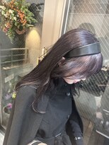 ガーデンエン 表参道(GARDEN eN)&nbsp;ラベンダーカラーミディアムヘア