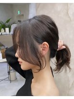 ロンドアヴァントゥス 池袋(Lond aventus)&nbsp;韓国レイヤー/韓国風/ボブ/髪質改善/黒髪/ブリーチなし〔池袋〕