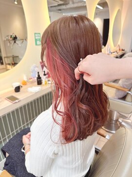 テトラ バイ ネオリーブ 横浜西口店(tetra by neolive) 成人式におすすめインナーカラー**【横浜/横浜駅】