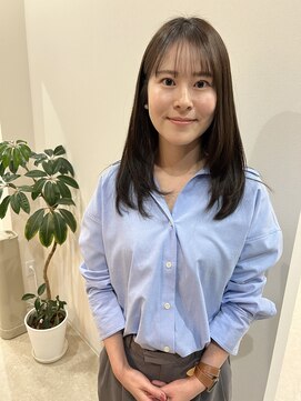 アメリ(Amelie) シースルーバング×まろやかカラー♪