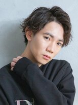 アース 長崎大村店(HAIR&MAKE EARTH)&nbsp;センターパート×ツイストスパイラルパーマ