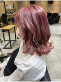 春のビビットピンク