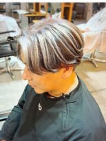 オーバー 町田店(OVER)&nbsp;センターパート　バレイヤージュ