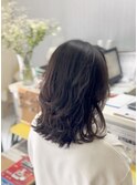 ユル巻き　ヘアセット