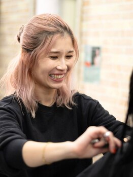 ラブスタシー 水戸店の写真/感性豊かな女性スタイリストが担当◎とにかくシールエクステ/カラーが上手い♪【女性限定/水戸/エクステ】